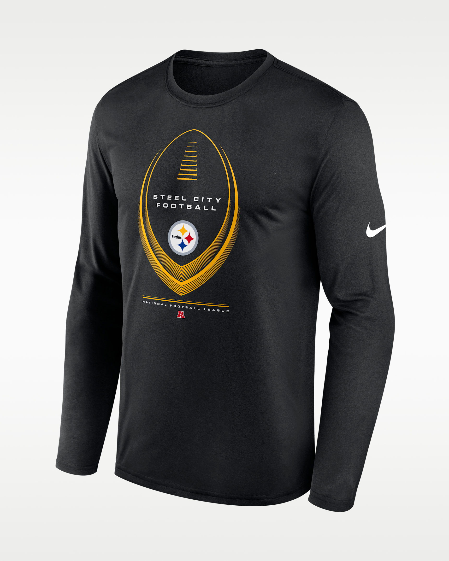 Pittsburgh Steelers Legend Icon Men's Nike Dri-FIT NFL Long-Sleeve
